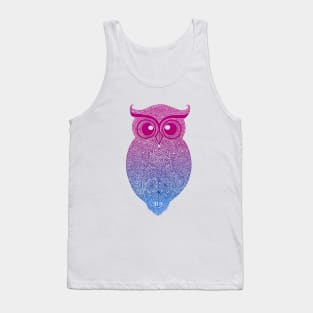 Gradient Owl Tank Top